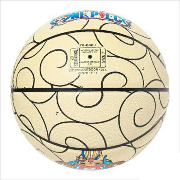 【ショップ限定エントリーでさらに+9倍】SPALDINGスポルディングバスケットボール7号球ヒトヒトの実ワンピースコラボチョッパー78040J