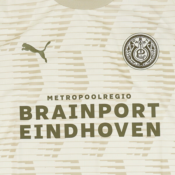 PSVアイントホーフェンPSV2025-26レプリカ3RDユニフォーム780437-03サッカープーマホワイト半袖プーマPUMA