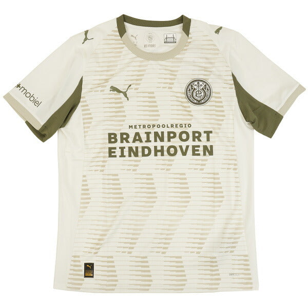 PSVアイントホーフェンPSV2025-26レプリカ3RDユニフォーム780437-03サッカープーマホワイト半袖プーマPUMA