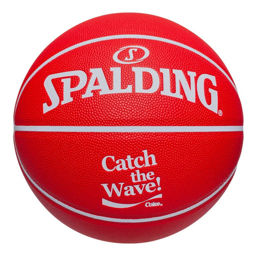 【ショップ限定エントリーでさらに+9倍】SPALDINGスポルディングバスケットボールコカ・コーラキャッチザウェーブレッド合成皮革7号球78060Y