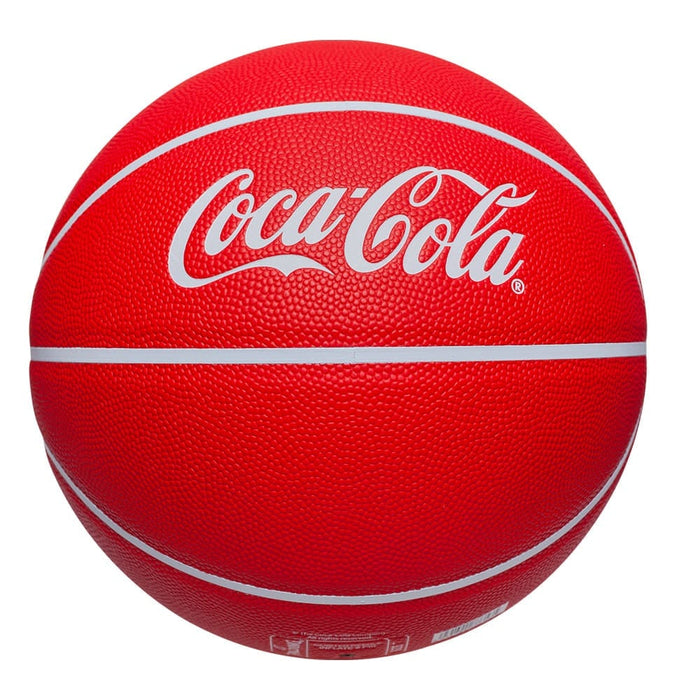 【ショップ限定エントリーでさらに+9倍】SPALDINGスポルディングバスケットボールコカ・コーラキャッチザウェーブレッド合成皮革7号球78060Y
