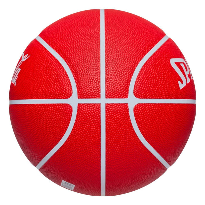 【ショップ限定エントリーでさらに+9倍】SPALDINGスポルディングバスケットボールコカ・コーラキャッチザウェーブレッド合成皮革7号球78060Y