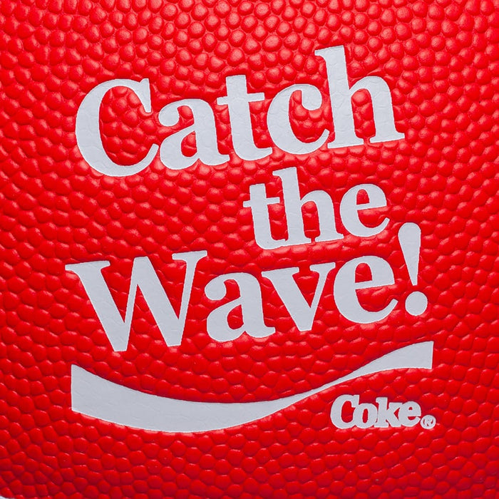 【ショップ限定エントリーでさらに+9倍】SPALDINGスポルディングバスケットボールコカ・コーラキャッチザウェーブレッド合成皮革7号球78060Y