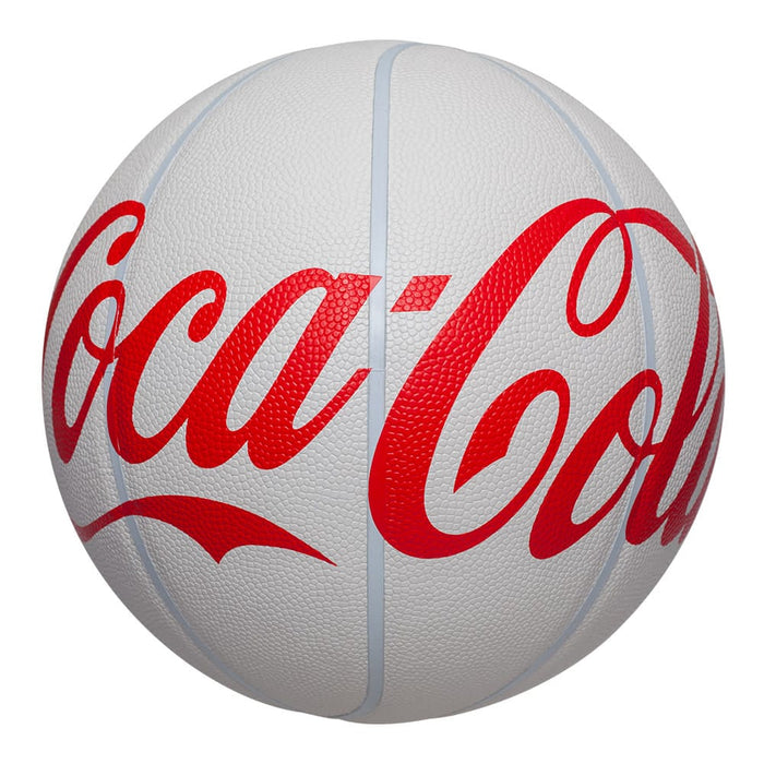 SPALDINGスポルディングバスケットボールコカ・コーラタイプホワイト合成皮革7号球78063Y