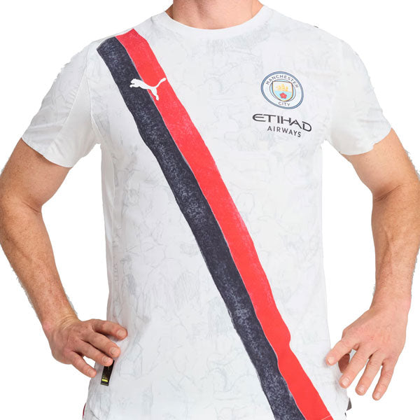 KIDSUPERSTUDIOSマンチェスターシティFCオーセンティックユニフォームプーマ781454サッカープレミアリーグサポーターグッズ