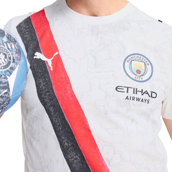KIDSUPERSTUDIOSマンチェスターシティFCオーセンティックユニフォームプーマ781454サッカープレミアリーグサポーターグッズ