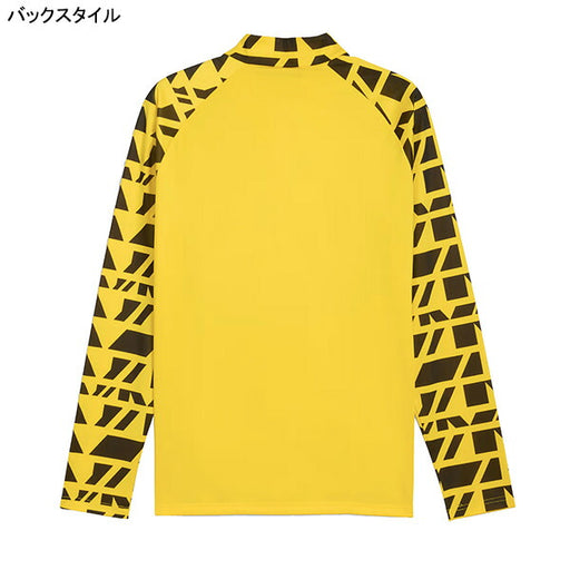 【ショップ限定エントリーでさらに+9倍】ボルシアドルトムント裏起毛BVB2025-26プレマッチクォータジップトップ781687-01サッカーレプリカトレーニングウェアイエロープーマPUMA