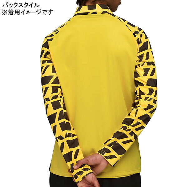 【ショップ限定エントリーでさらに+9倍】ボルシアドルトムント裏起毛BVB2025-26プレマッチクォータジップトップ781687-01サッカーレプリカトレーニングウェアイエロープーマPUMA