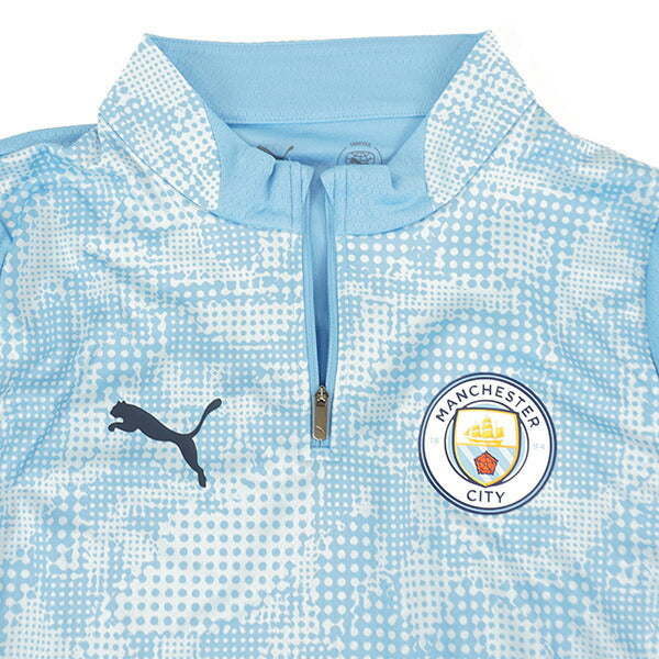 【ショップ限定エントリーでさらに+9倍】マンチェスターシティMCFC2025-26トレーニングクォータージップトップ781999サッカーレプリカトレーニングウェア長袖プーマPUMA