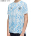 【ショップ限定エントリーでさらに+9倍】マンチェスターシティジュニアMCFC2025-26プレマッチ半袖シャツ782169-10サッカーレプリカプラクティスシャツシルバースカイ子供用プーマPUMA
