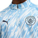 【ショップ限定エントリーでさらに+9倍】マンチェスターシティMCFC2025-26プレマッチクォータージップトップ782170-10サッカーレプリカトレーニングトップ長袖シルバースカイプーマPUMA