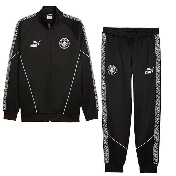 【上下セット】マンチェスターシティMCFCKINGアンセムジャケットパンツプーマ782173782174サッカープレミアリーグレプリカトレーニングウェア