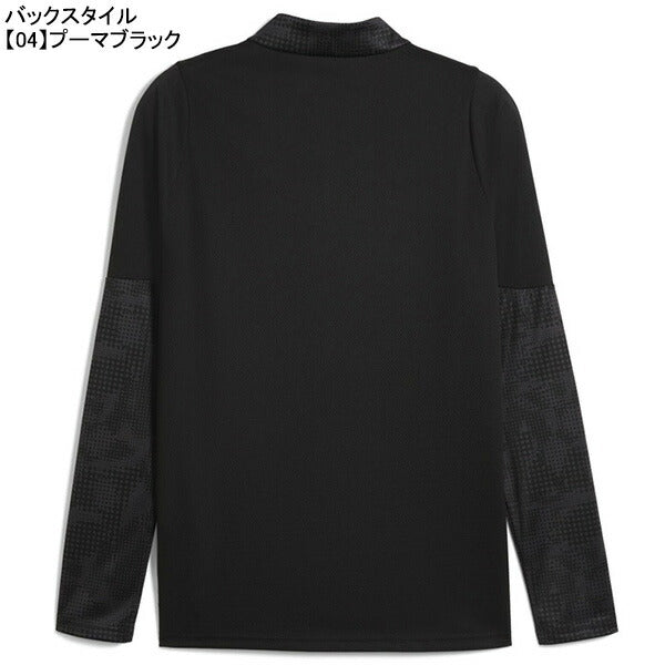 【ショップ限定エントリーでさらに+9倍】ACミランACM2025-26トレーニングクォータージップトップ782363サッカートレーニングトップ長袖プーマPUMA