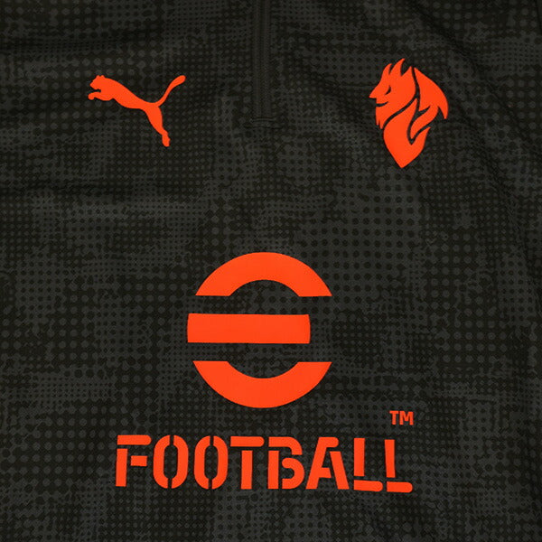 【ショップ限定エントリーでさらに+9倍】ACミランACM2025-26トレーニングクォータージップトップ782363サッカートレーニングトップ長袖プーマPUMA