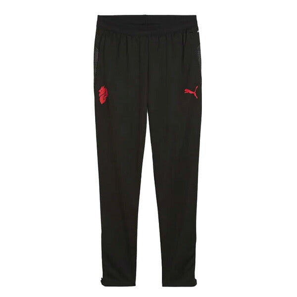 【ショップ限定エントリーでさらに+9倍】ACミランACM2025-26トレーニングWポケットパンツ782374-04サッカーブラックロングパンツプーマPUMA