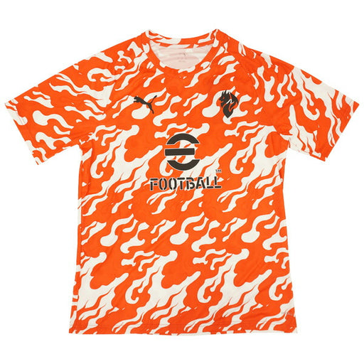 【ショップ限定エントリーでさらに+9倍】ACミランACM2025-26プレマッチ半袖シャツ782388-02サッカーレプリカプラシャツホワイトレッドプーマPUMA