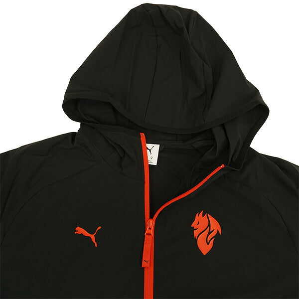 【ショップ限定エントリーでさらに+9倍】ACミランACM2025-26プーマテックウーブンジャケット782405-04サッカーレプリカウインドブレーカーブラックプーマPUMA