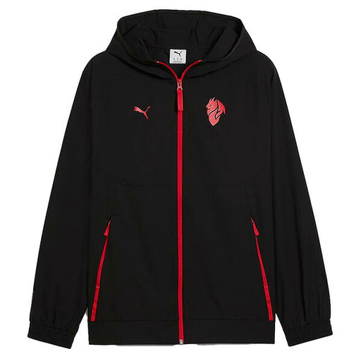 【ショップ限定エントリーでさらに+9倍】ACミランACM2025-26プーマテックウーブンジャケット782405-04サッカーレプリカウインドブレーカーブラックプーマPUMA