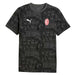 ACミランACM2025-26FTBLCULTUREAOP半袖Tシャツ782597-04サッカーカジュアルプーマブラック総柄プーマPUMA