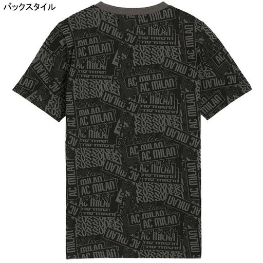 【ショップ限定エントリーでさらに+9倍】【ネコポス送料無料】ACミランジュニアACM2025-26FTBLCULTURETeeAOP782602-04サッカーカジュアルTシャツ総柄子供用ブラックプーマPUMA