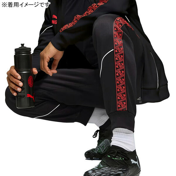 【ショップ限定エントリーでさらに+9倍】ACミランACM2025-26キングアンセムパンツ782608-04サッカージャージトレーニングパンツプーマブラックプーマPUMA