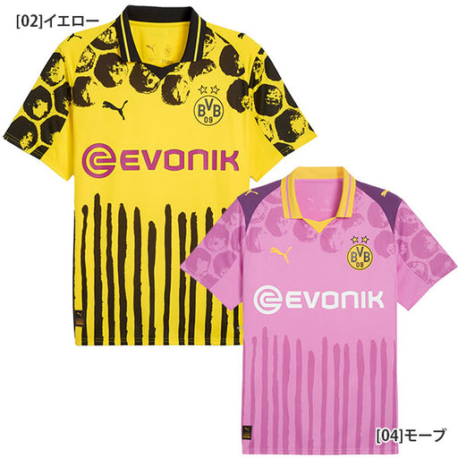 ボルシアドルトムントKIDSUPERXBVBスタジアムジャージ782741-02サッカーレプリカユニフォーム半袖プーマ