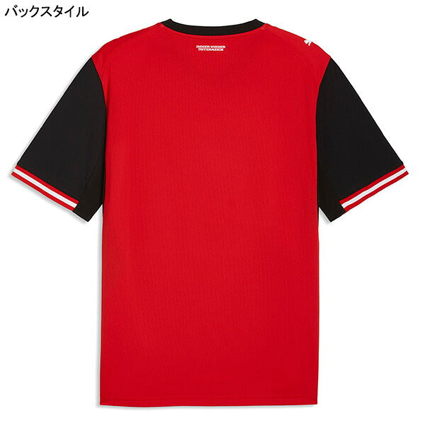 オーストリア代表OFB2026レプリカホームユニフォーム783200-01サッカーレッド半袖プーマPUMA