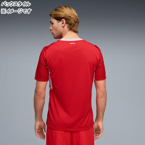 スイス代表SFV2026レプリカホームユニフォーム783218-01サッカーレッド半袖プーマPUMA