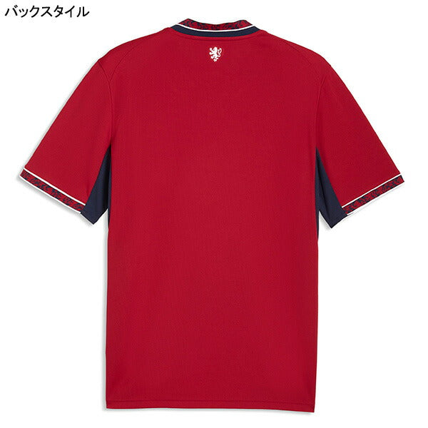 チェコ代表FACR2026レプリカホームユニフォーム783252-01サッカーレッド半袖プーマPUMA