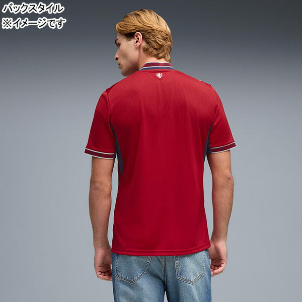 チェコ代表FACR2026レプリカホームユニフォーム783252-01サッカーレッド半袖プーマPUMA