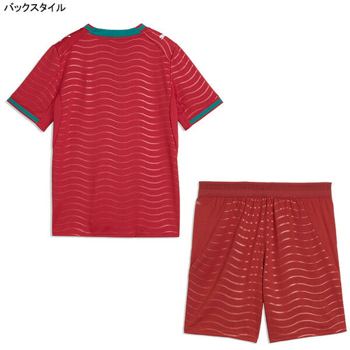 【上下セット】ジュニアFPF2026レプリカホームユニフォームショーツ上下783281-783300サッカーレッド半袖子供用プーマPUMA