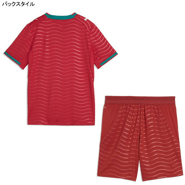 【上下セット】ジュニアFPF2026レプリカホームユニフォームショーツ上下783281-783300サッカーレッド半袖子供用プーマPUMA