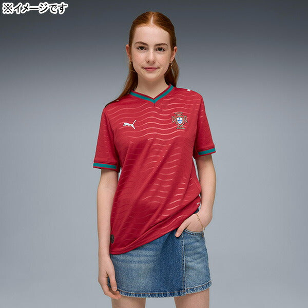 【上下セット】ジュニアFPF2026レプリカホームユニフォームショーツ上下783281-783300サッカーレッド半袖子供用プーマPUMA