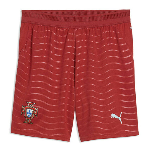 ジュニアFPF2026レプリカホームショーツ783300-01サッカーレッドパンツ子供用プーマPUMA