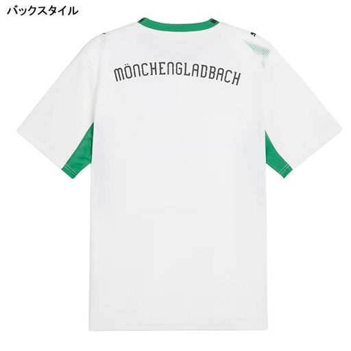 ボルシアメンヒェングラートバッハBMG2026-07レプリカホームユニフォーム半袖783999-01サッカープーマホワイトプーマPUMA