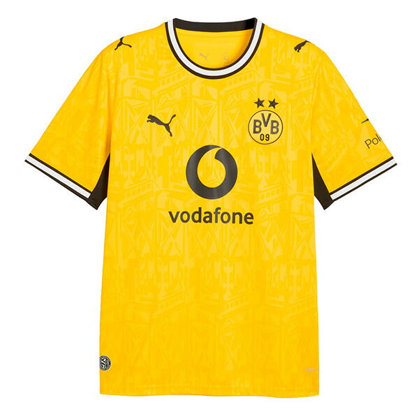 ドルトムントBVB2026レプリカホームユニフォーム半袖784088-01サッカーファスターイエロープーマPUMA