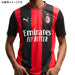 ACミランACM2026-07レプリカホームユニフォーム半袖784121-01サッカーブラックレッドプーマPUMA