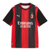 ACミランジュニアACM2026-07レプリカホームユニフォーム半袖784124-01サッカーブラックレッド子供用プーマPUMA