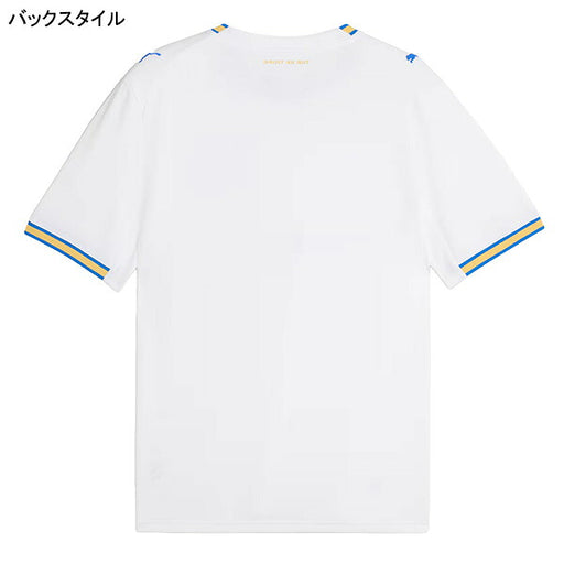 オリンピックマルセイユOM2026-27レプリカホームユニフォーム半袖784252-01サッカーホワイトブループーマPUMA