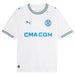 オリンピックマルセイユOM2026-27レプリカホームユニフォーム半袖784252-01サッカーホワイトブループーマPUMA