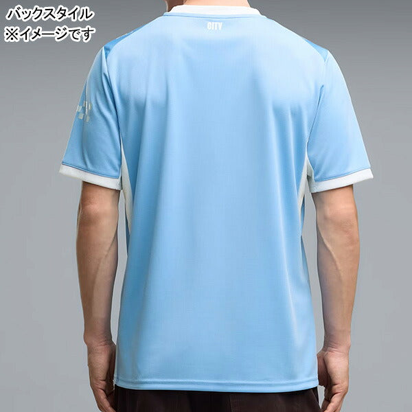 【上下セット】マンチェスターシティMCFC2026-27レプリカホームシャツショーツ上下784326-784363サッカーアイシーブルーユニフォームプーマPUMA