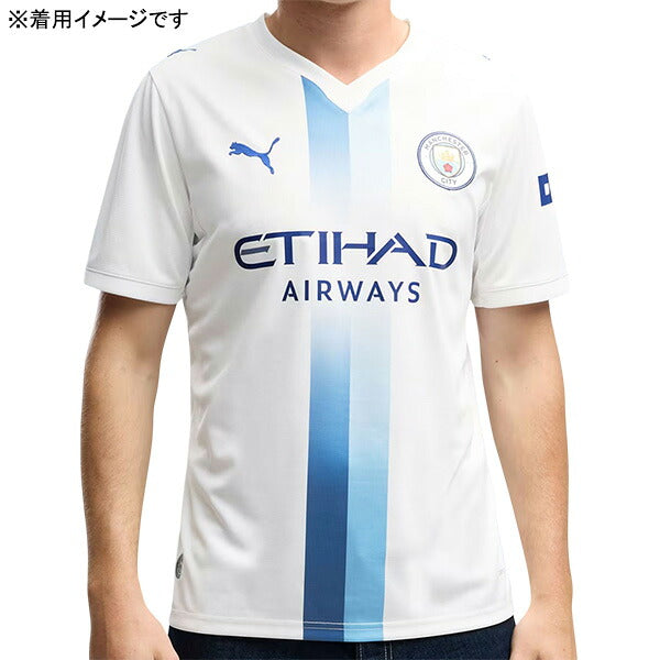 マンチェスターシティMCFC2026-27レプリカ3rdユニフォーム半袖784352-06サッカーホワイトプーマPUMA