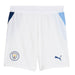 マンチェスターシティジュニアMCFC2026-27レプリカ3rdショーツ784365-06サッカーユニフォームパンツホワイト子供用プーマPUMA