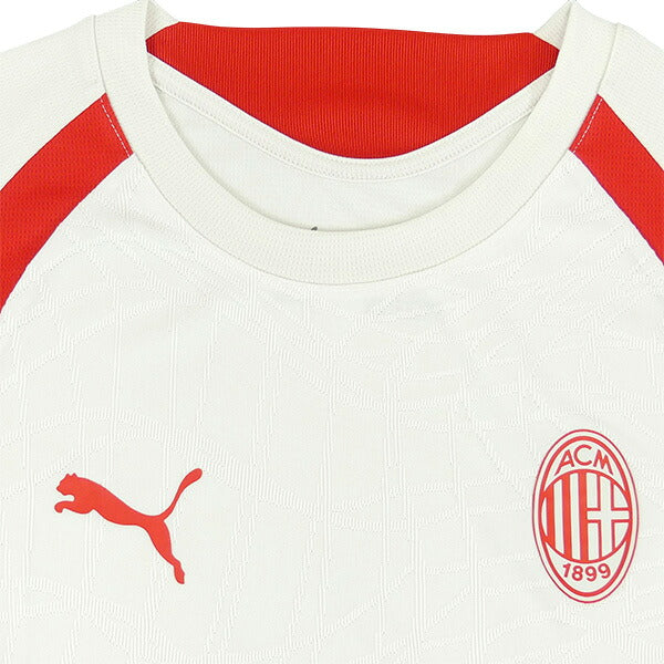 ACミランACM2026-27トレーニングジャージー786639-15サッカーレプリカプラクティスシャツベイパーグレープーマPUMA