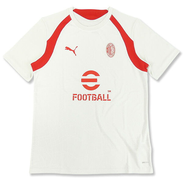 ACミランACM2026-27トレーニングジャージー786639-15サッカーレプリカプラクティスシャツベイパーグレープーマPUMA