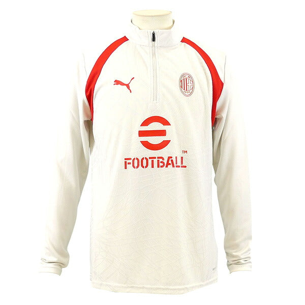 ACミランACM2026-27トレーニング1/4ジップトップ786646-15サッカーレプリカトレウェアベイパーグレープーマPUMA