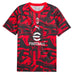 ACミランACM2026-27プレマッチ半袖シャツ786675-11サッカーレプリカプラシャツレッドプーマPUMA