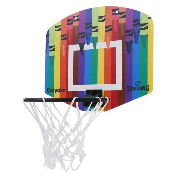 【ショップ限定エントリーでさらに+9倍】スポルディングSPALDINGバスケットボールミニゴールクレヨンボックスインテリア79-046CR79046CR