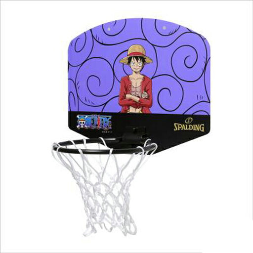 【ショップ限定エントリーでさらに+9倍】スポルディングバスケットボールマイクロミニゴムゴムの実ルフィミニゴール79085J