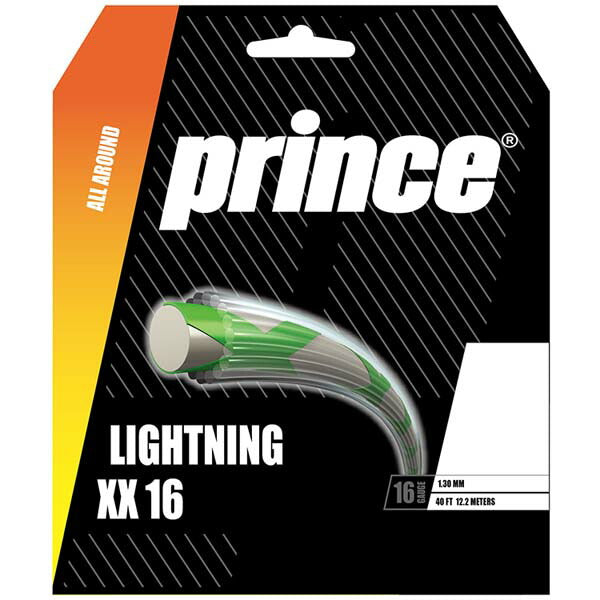 【ショップ限定エントリーでさらに+9倍】プリンスPrince硬式テニスガットライトニングXX167J39802